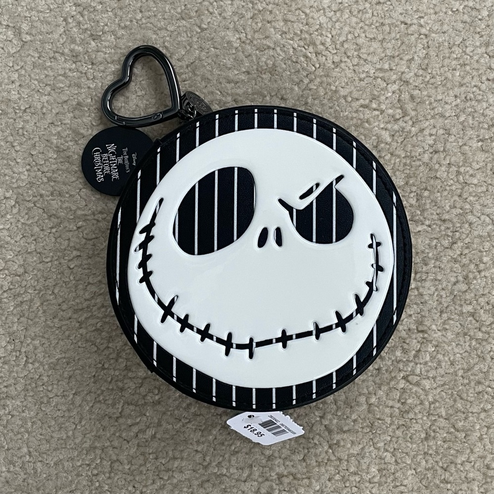 Bath & Body Works Disney The Nightmare Before Christmas Jack & Sally Coin Purse